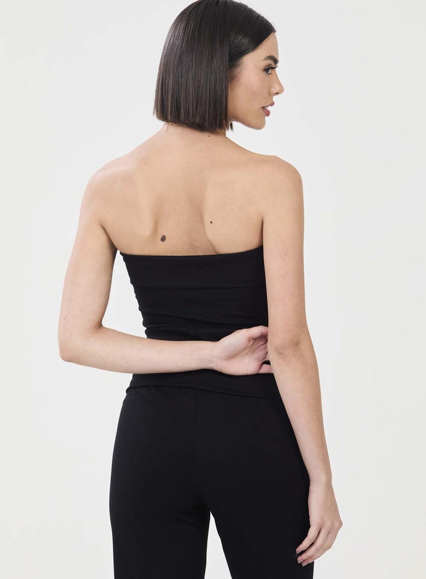 Blusa Small Sem Mangas Preto 3