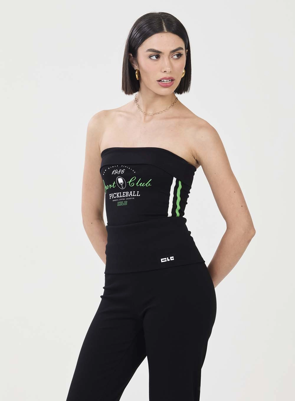 Blusa Small Sem Mangas Preto 2