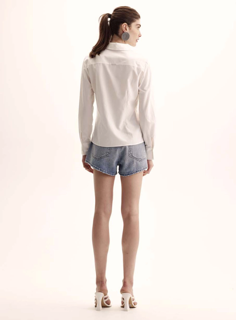 Camisa Feminina Comfort Manga Longa Off Shell 5