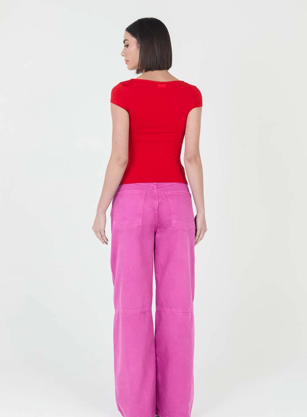 Blusa Small Decote Canoa Vermelho 4