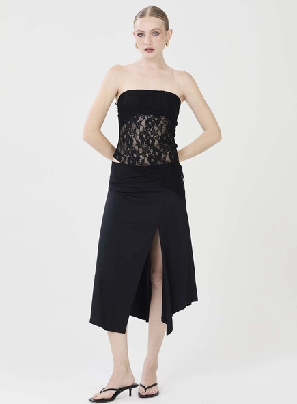 Blusa Slim De Renda