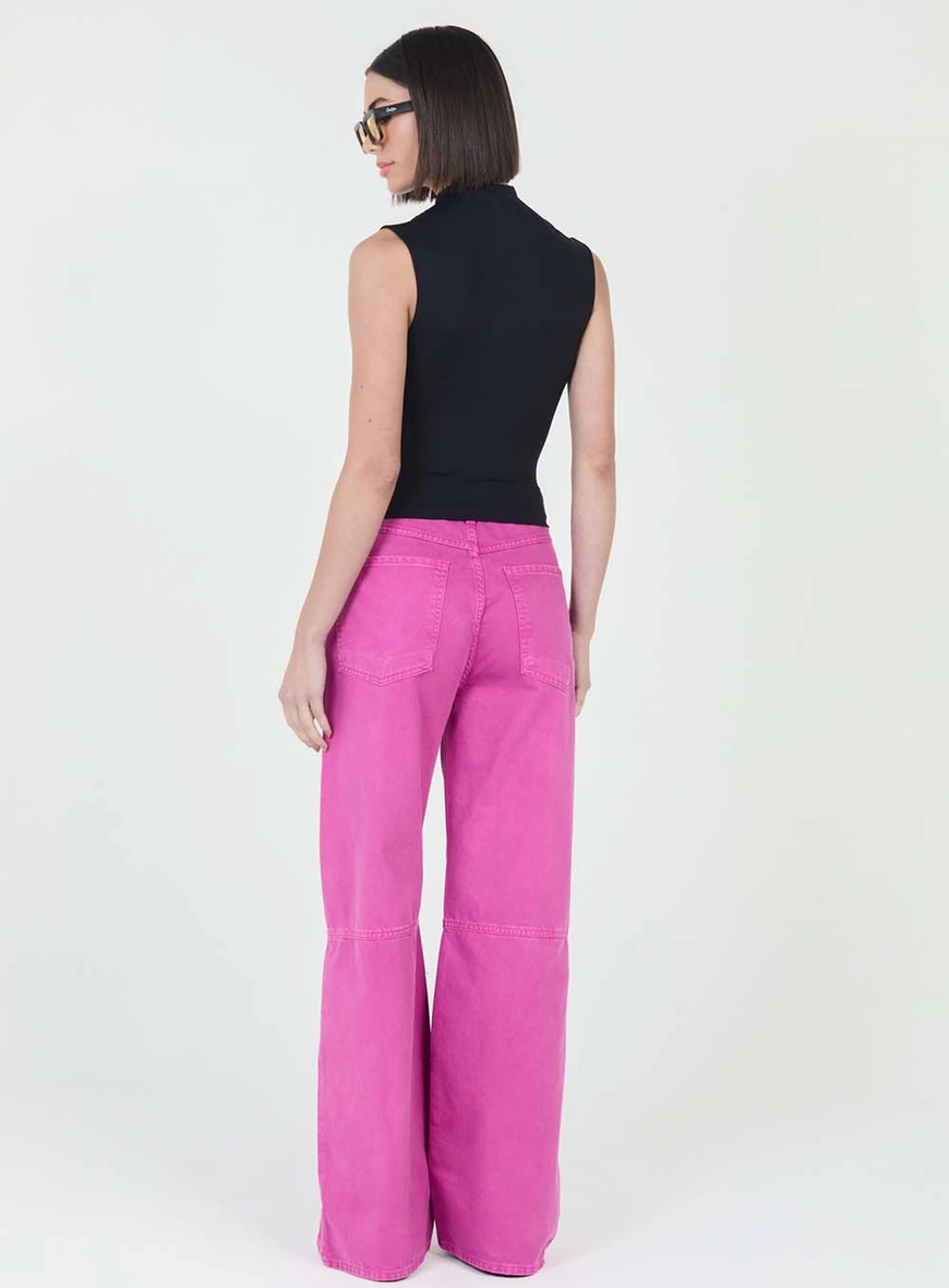 Blusa Slim Com Gola Preto 4