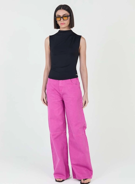 Blusa Slim Com Gola