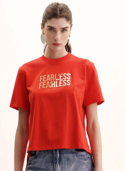Camiseta Feminina Boy Assimétrica