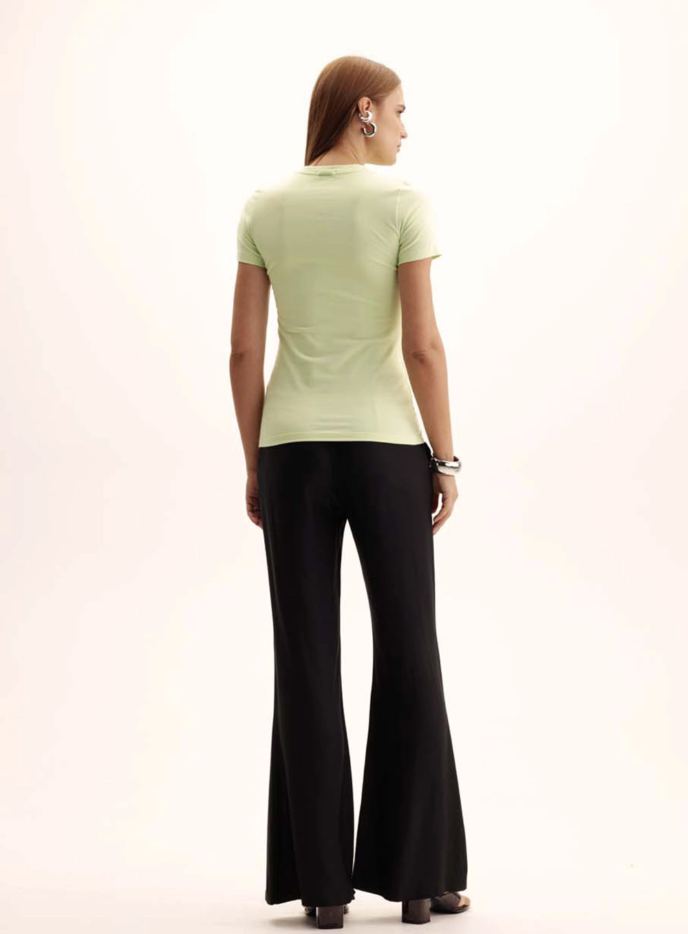 Camiseta Feminina Small Estampada Verde 5