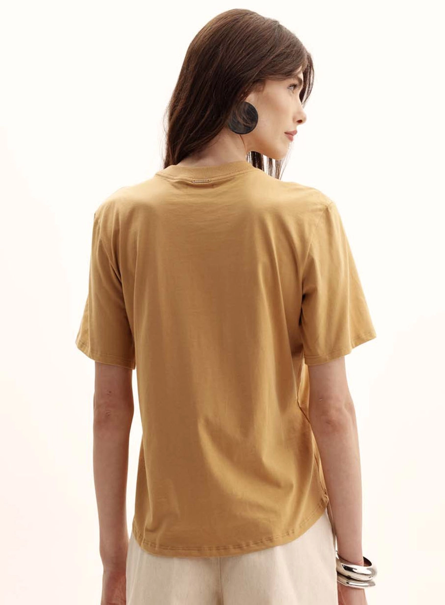 Camiseta Feminina Boy Barra Mullet Honey 4