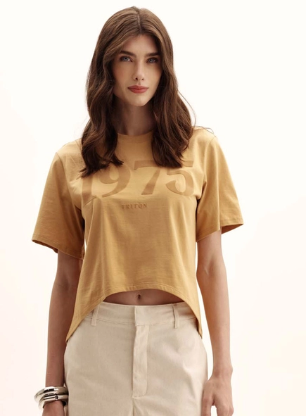 Camiseta Feminina Boy Barra Mullet
