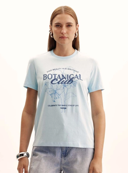 Camiseta Feminina Comfort Gola Redonda