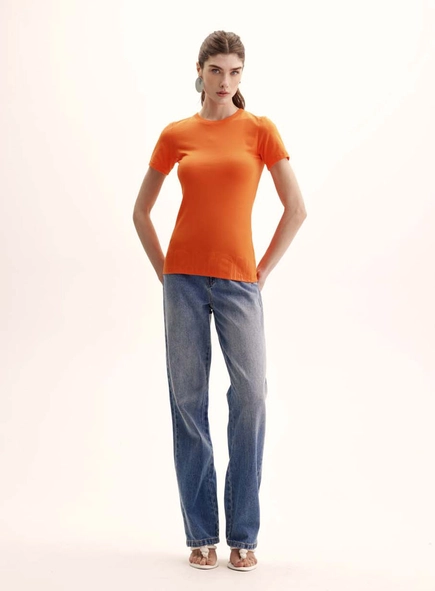 Camiseta Feminina Small Justa Ao Corpo