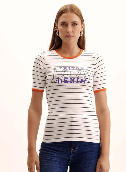 Camiseta Feminina Small Listrada