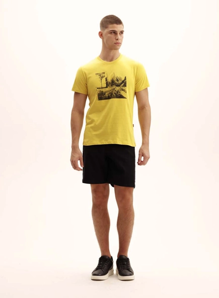 Camiseta Masculina Fit Gola Redonda