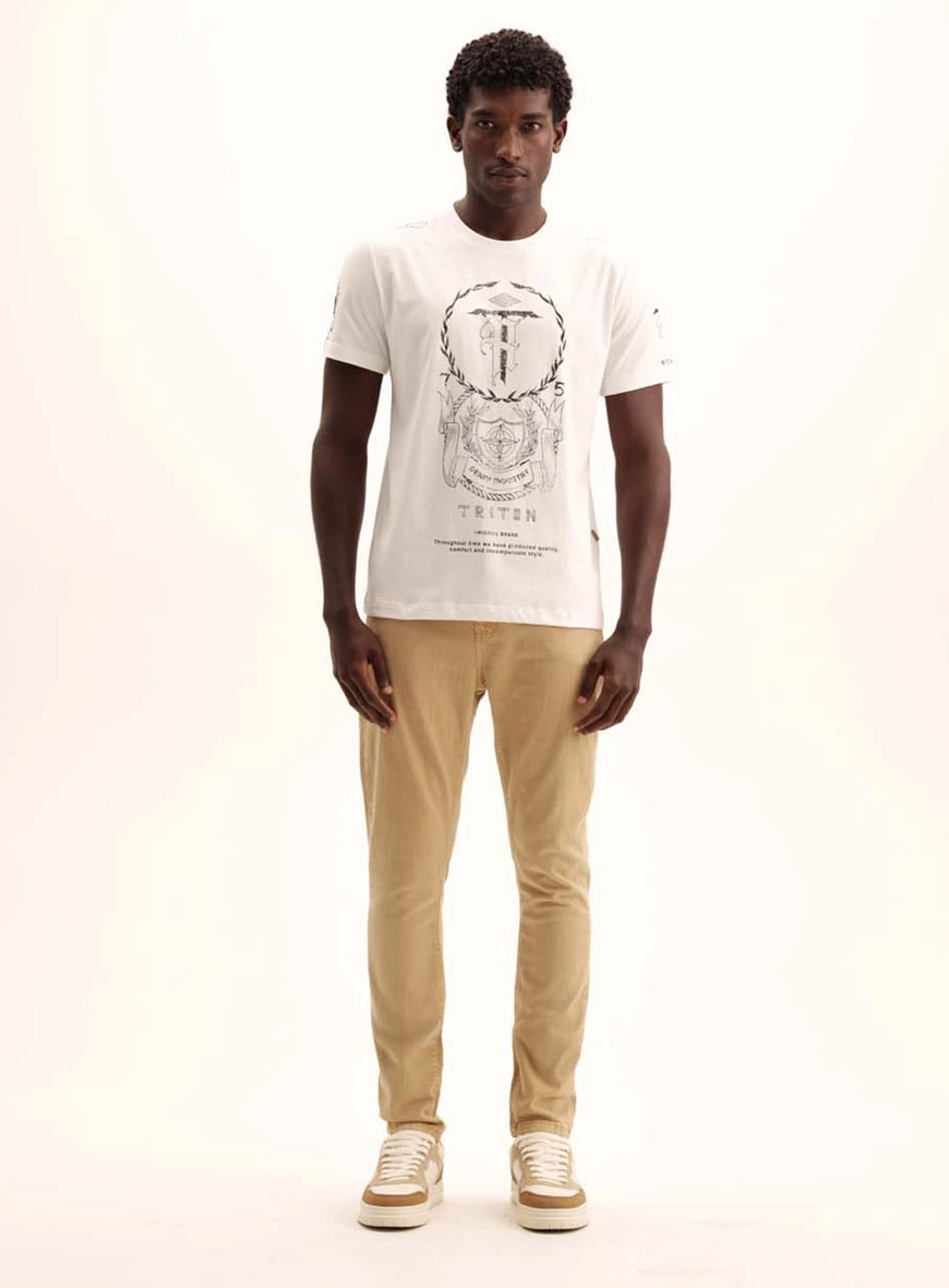 Camiseta Masculina New Manga Curta Off Shell 1