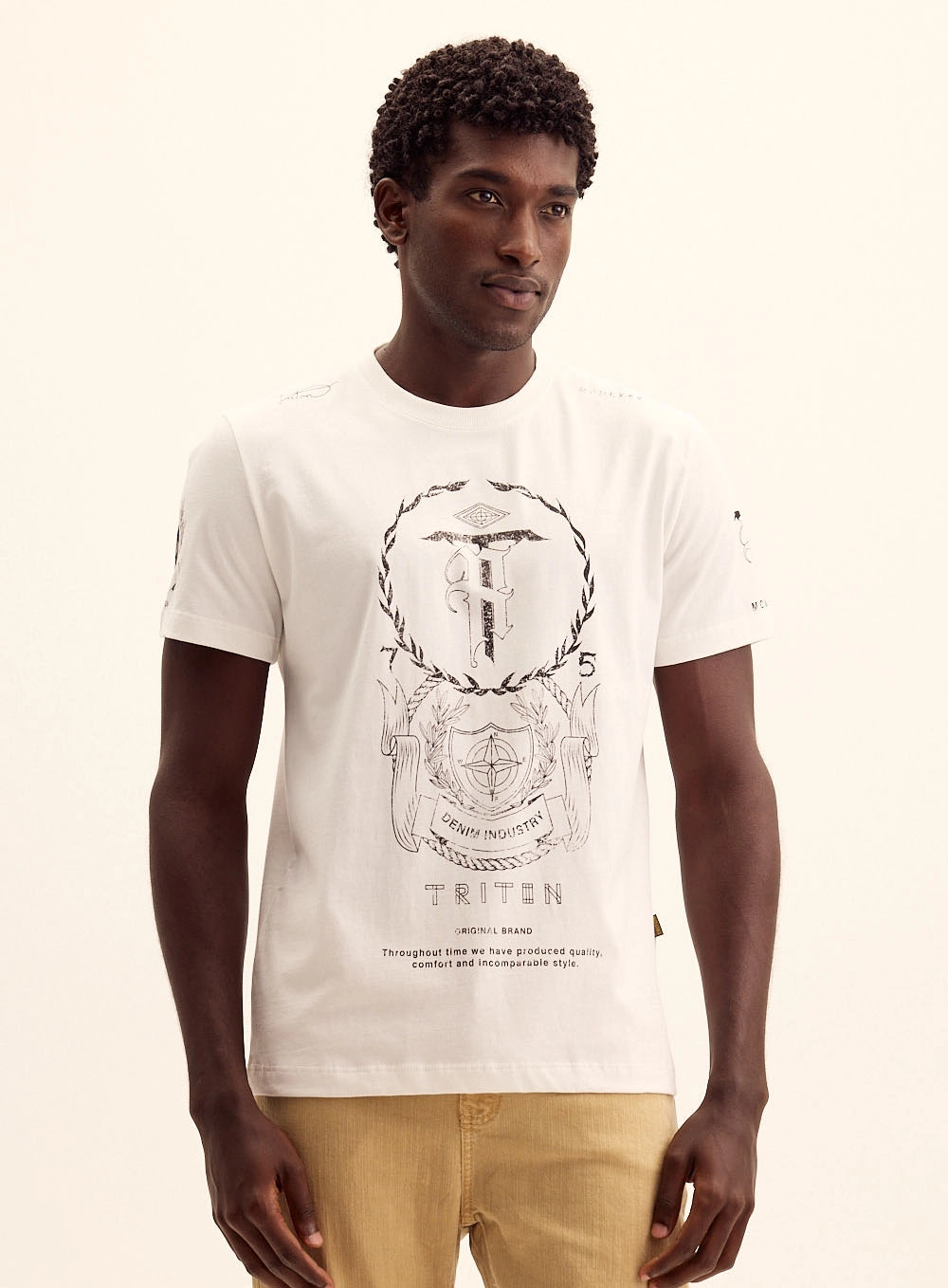 Camiseta Masculina New Manga Curta Off Shell 2
