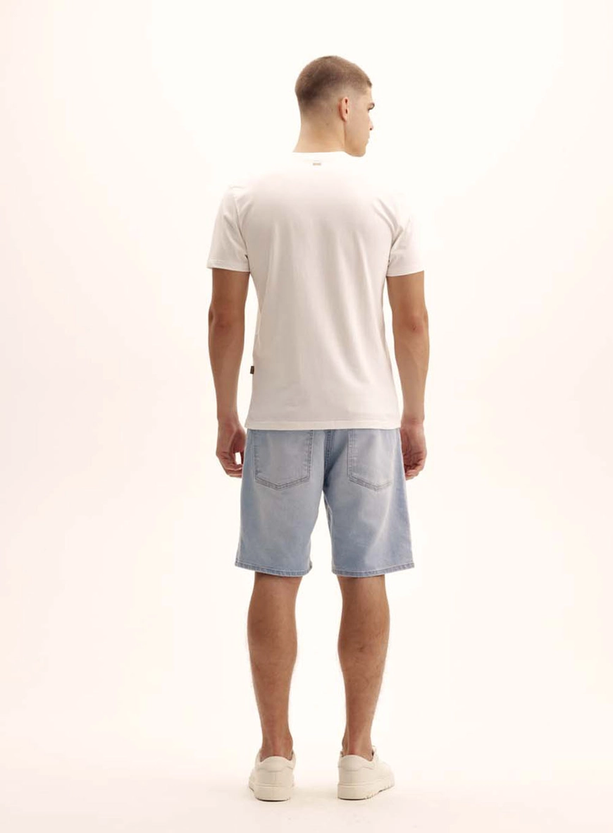 Camiseta Masculina Fit Manga Curta Off Shell 5