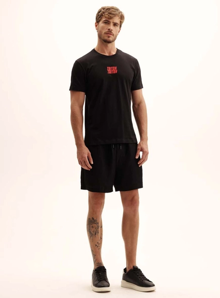 Camiseta Masculina Fit Com Logo