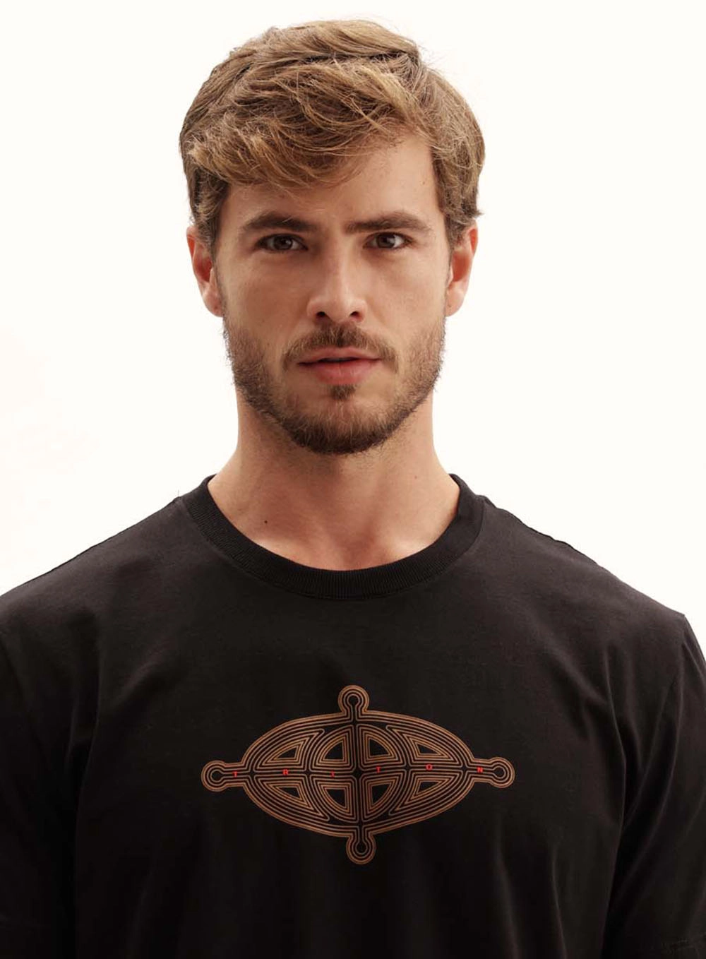Camiseta Masculina New Estampada Preto 3