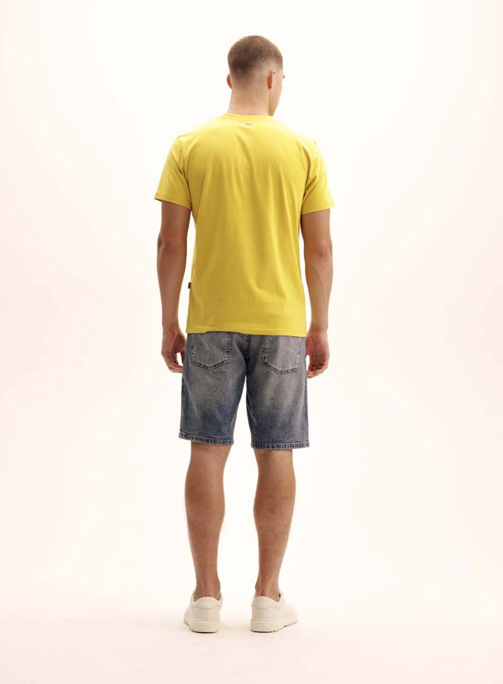Camiseta Masculina New Logo Alto Relevo Amarelo 5