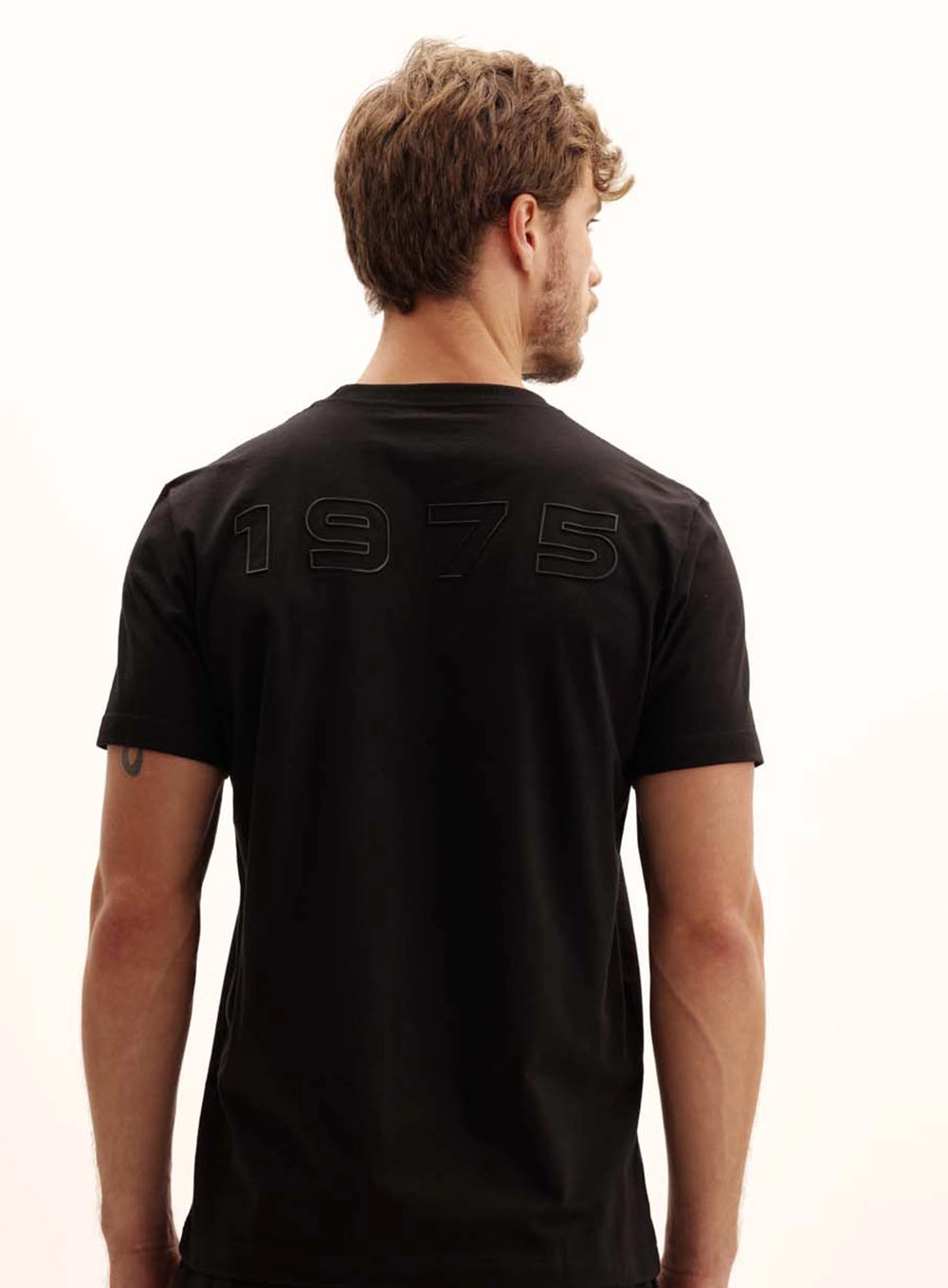 Camiseta Masculina New Manga Curta Preto 4