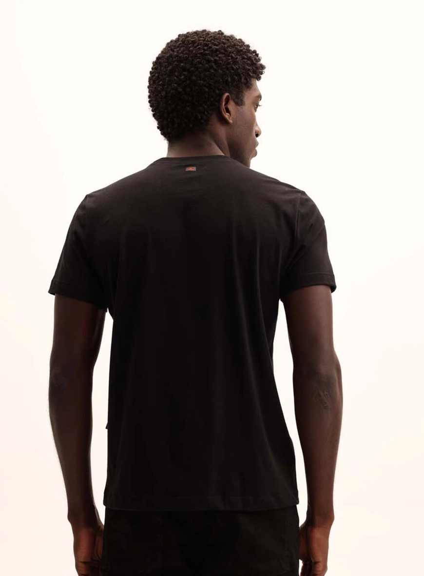 Camiseta Masculina New Logo Em Alto Relevo Preto 4
