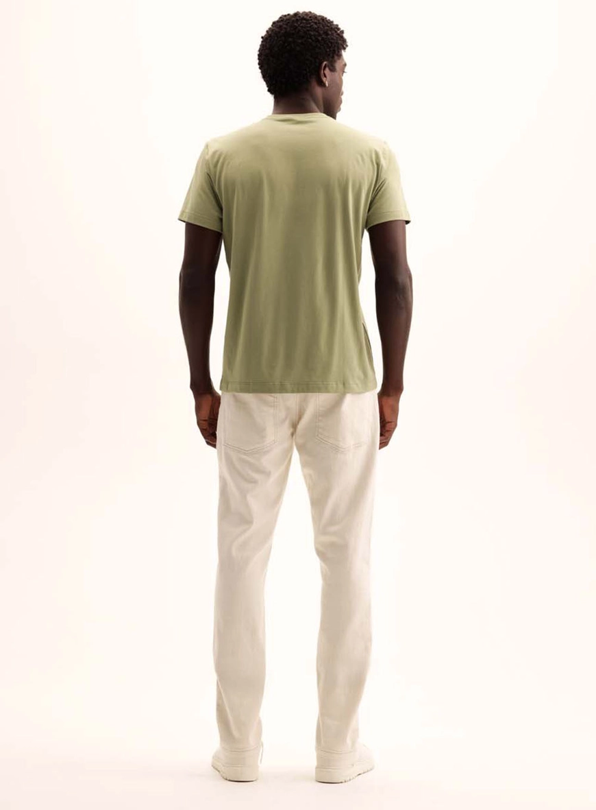 Camiseta Masculina New Meia Malha Strong Verde 5