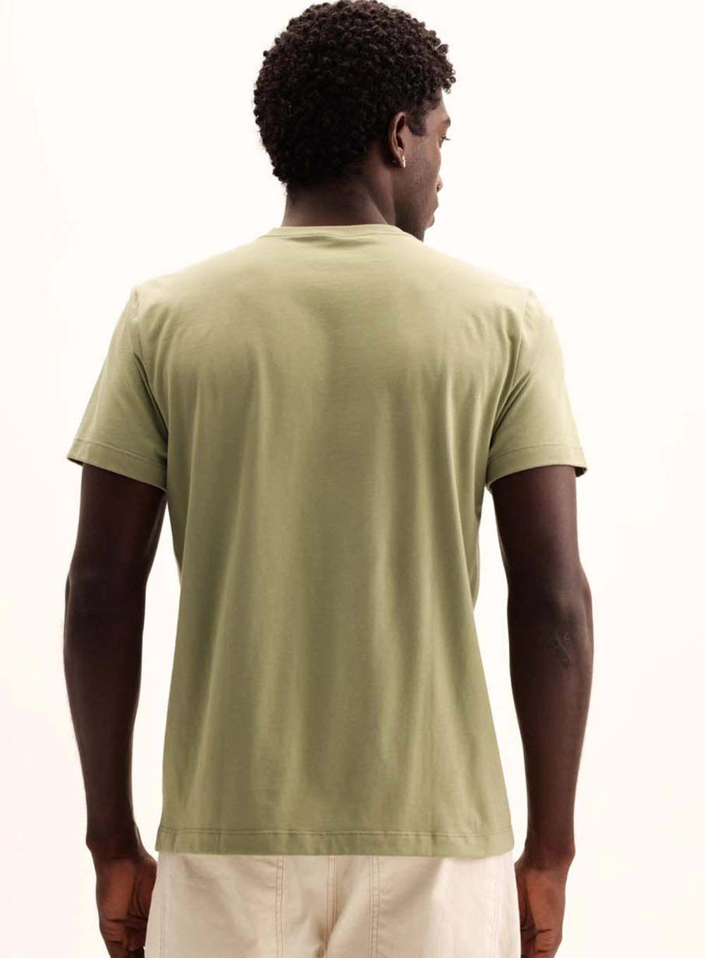 Camiseta Masculina New Meia Malha Strong Verde 4