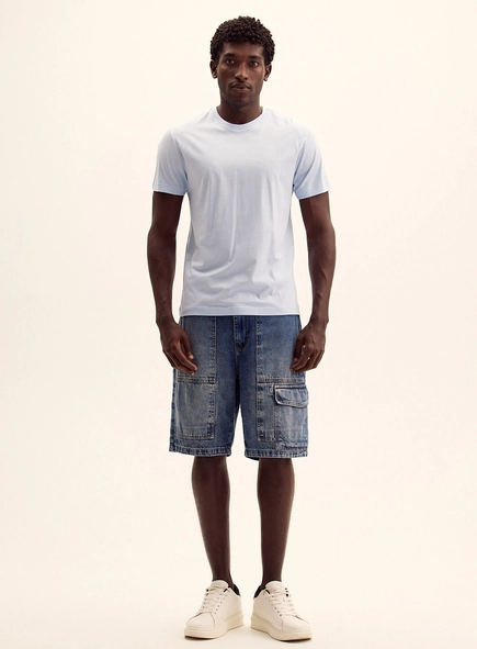 Camiseta Masculina Fit Malha Pima