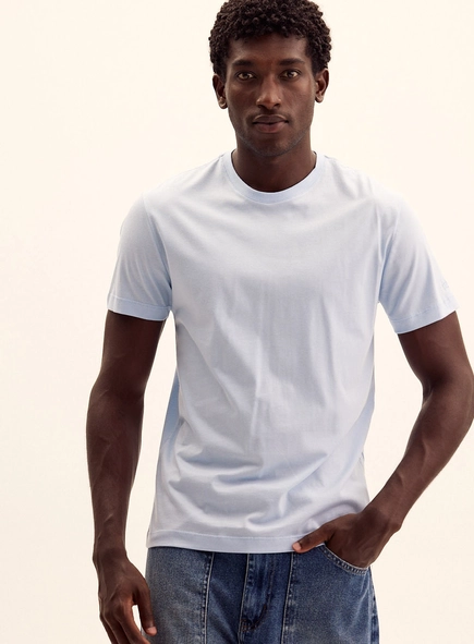 Camiseta Masculina Fit Malha Pima