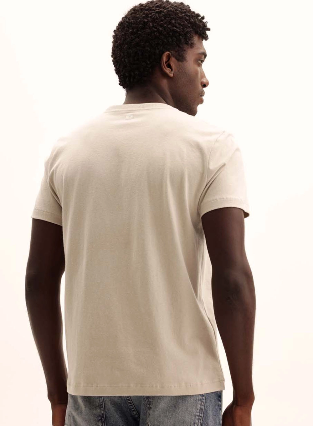 Camiseta Masculina New Malha Soft Touch Bege Esquilo 4