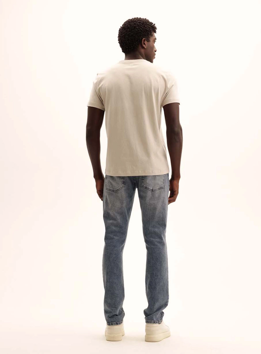 Camiseta Masculina New Malha Soft Touch Bege Esquilo 5