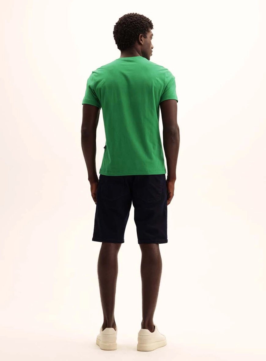 Camiseta Masculina Fit Soft Touch Manga Curta Verde Vanity 5