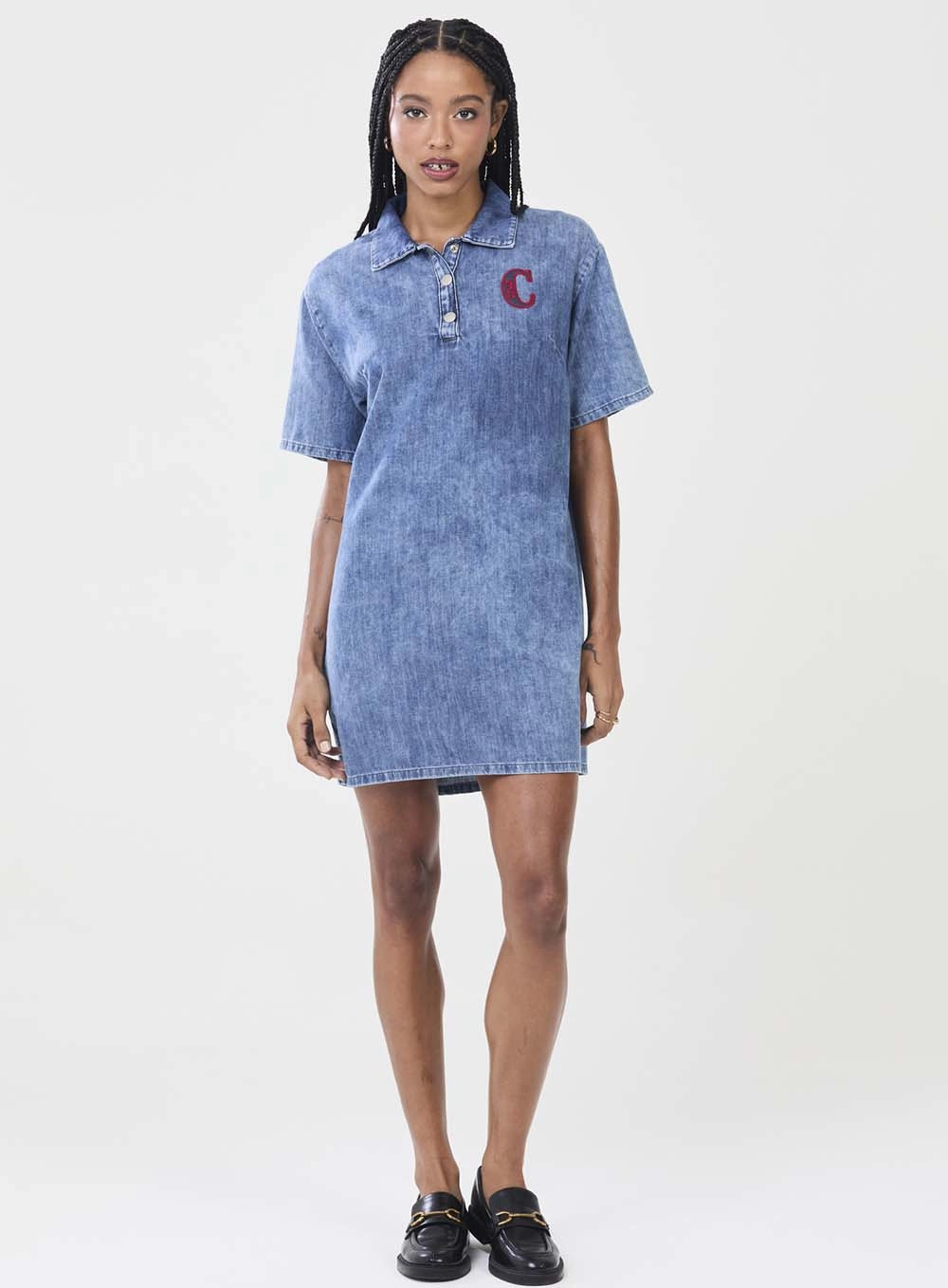 Vestido Jeans Estilo Polo Índigo 1