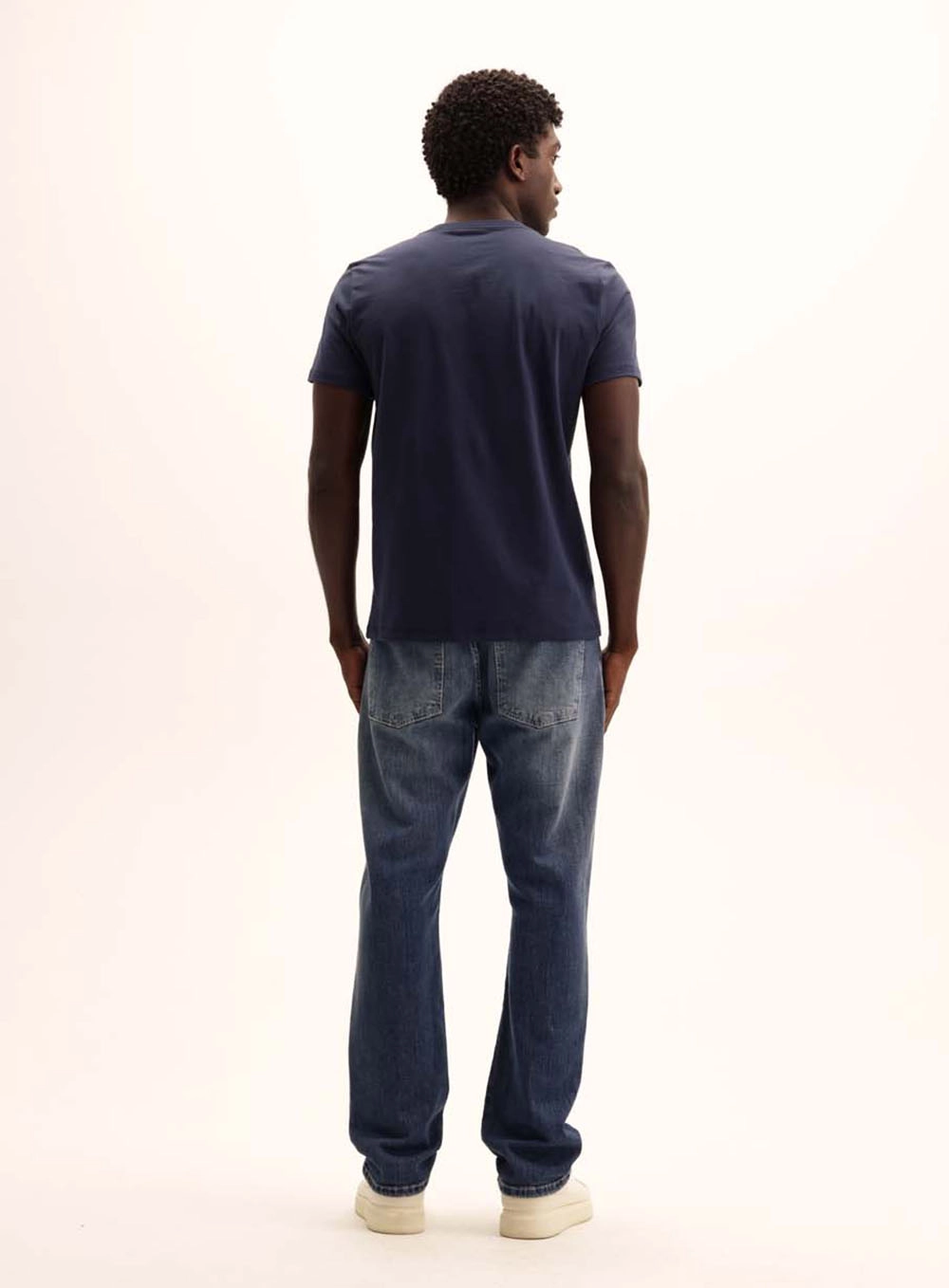 Camiseta Masculina New Meia Malha Strong Azul 5