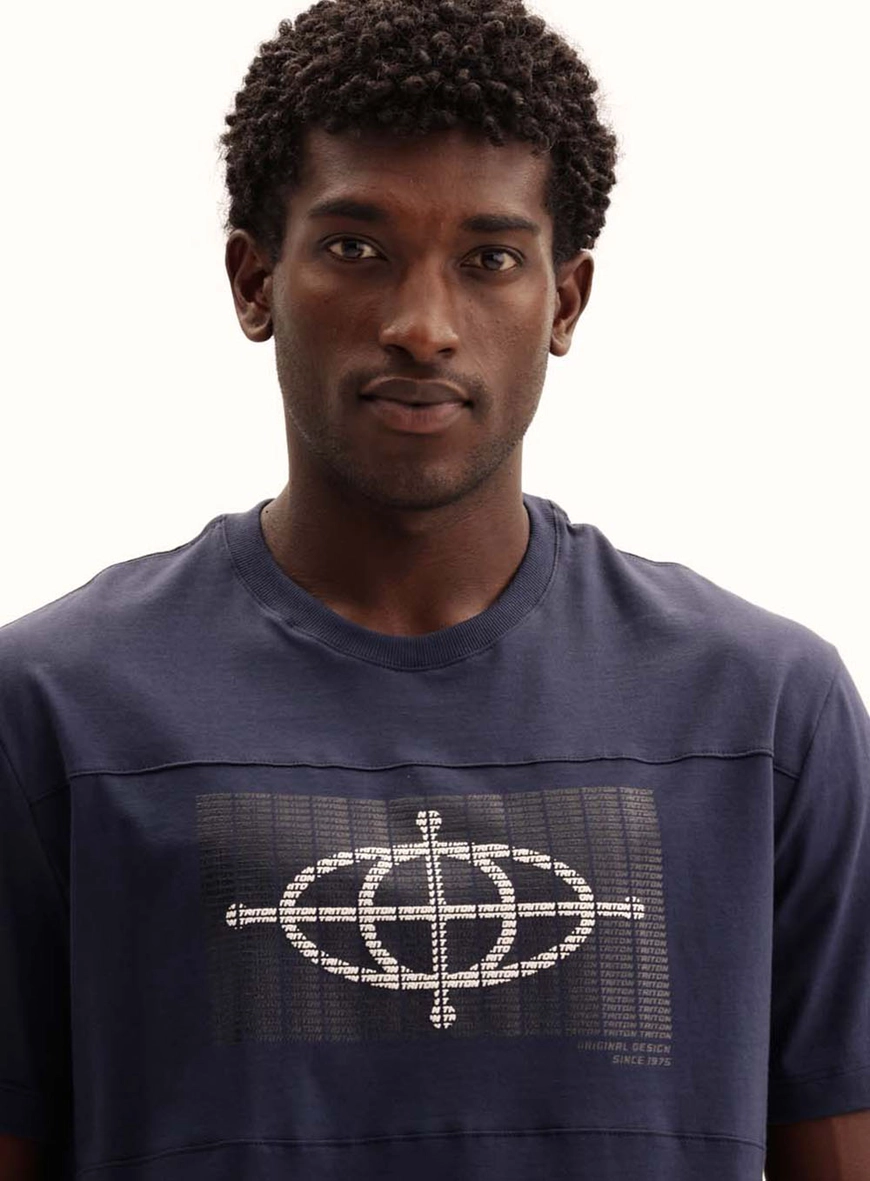 Camiseta Masculina New Azul 3