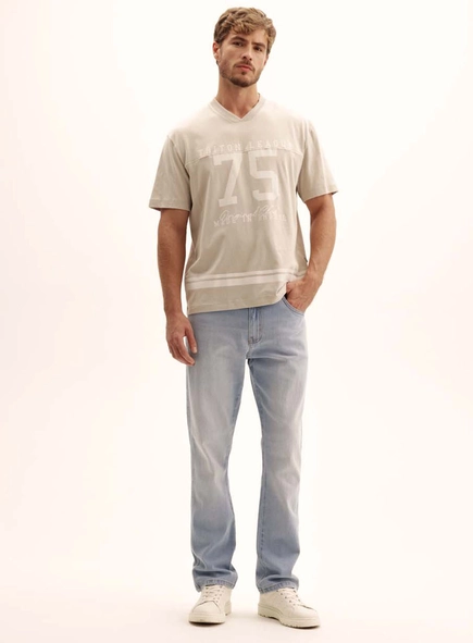 Camiseta Masculina Relaxed Gola V