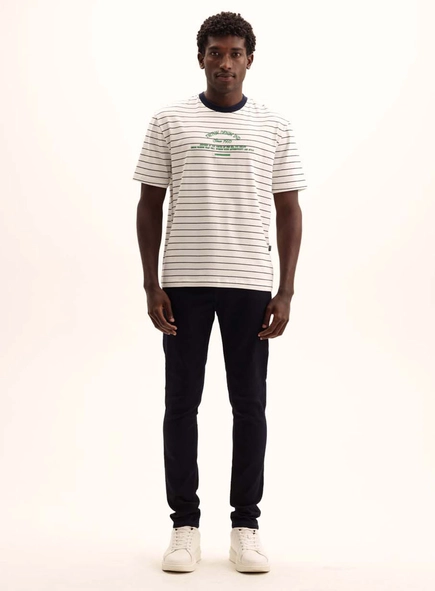 Camiseta Masculina New Strippe Comfy Listrada