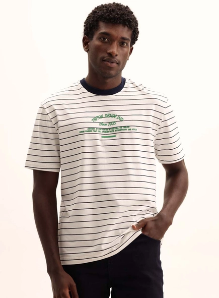 Camiseta Masculina New Strippe Comfy Listrada