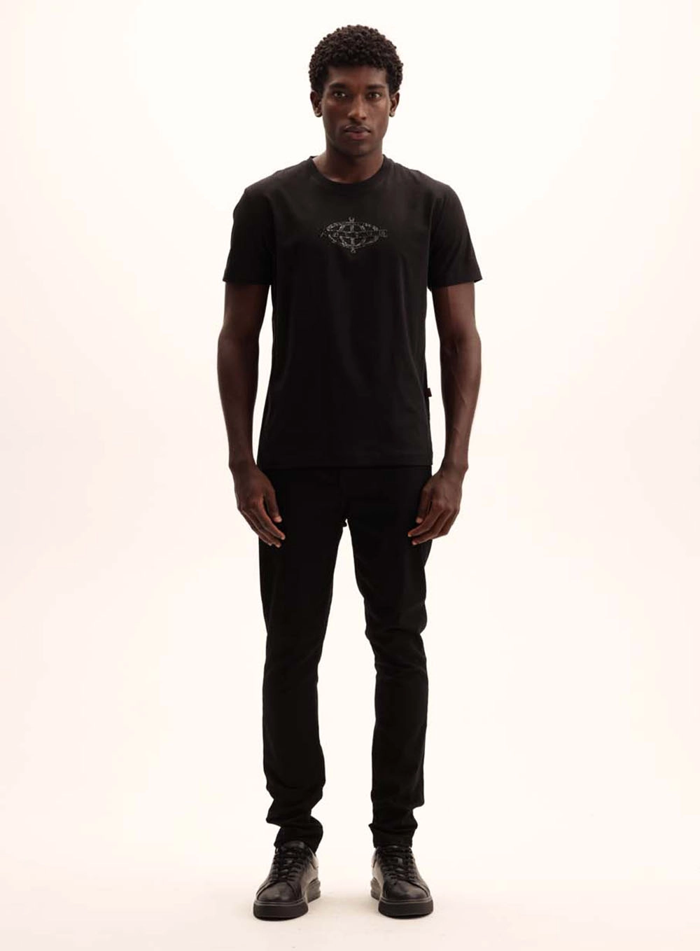 Camiseta Masculina New Logo Alto Relevo Preto 1