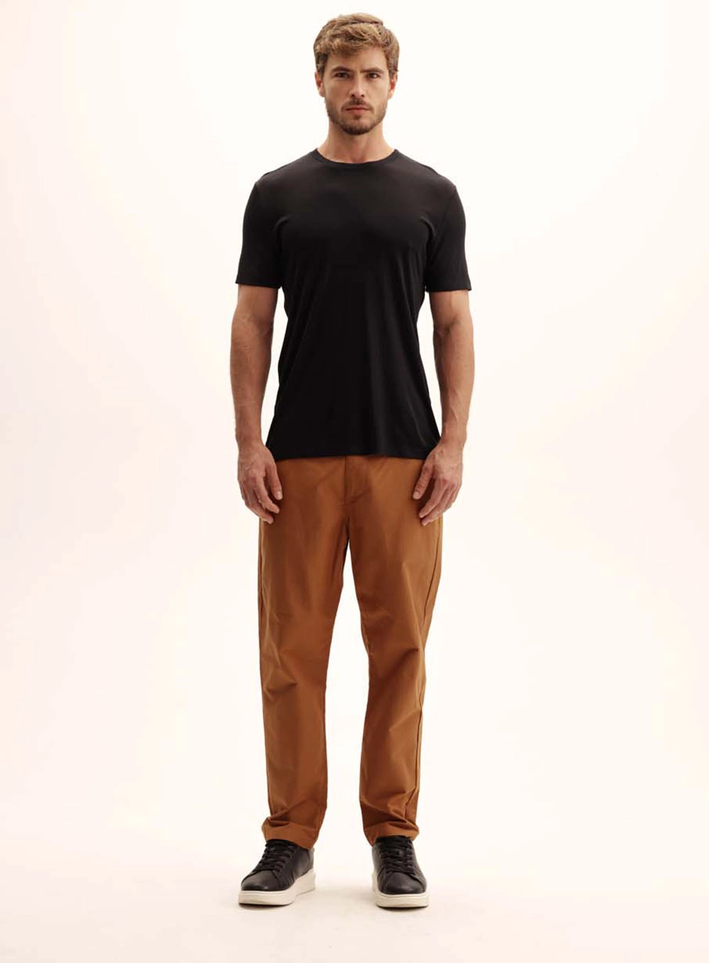 Camiseta Masculina New Modal Preto 1