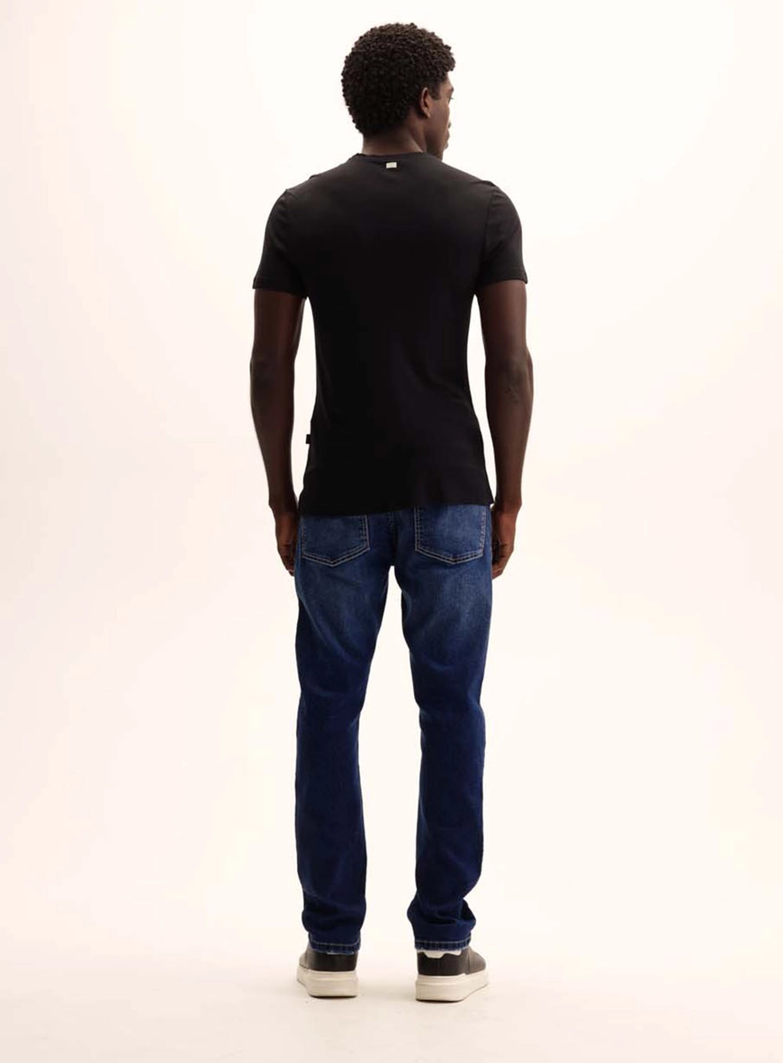 Camiseta Masculina Fit Preto 5