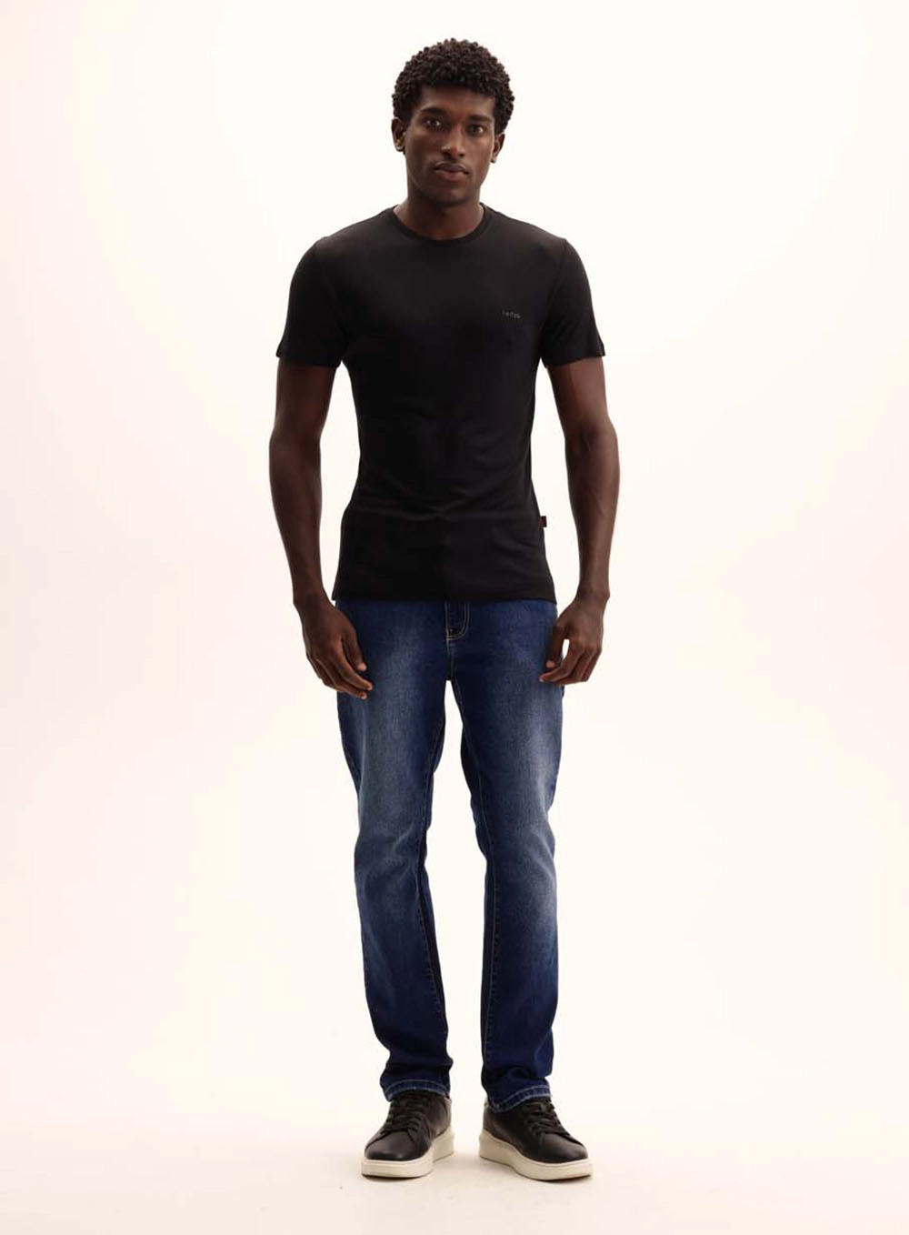Camiseta Masculina Fit Preto 1