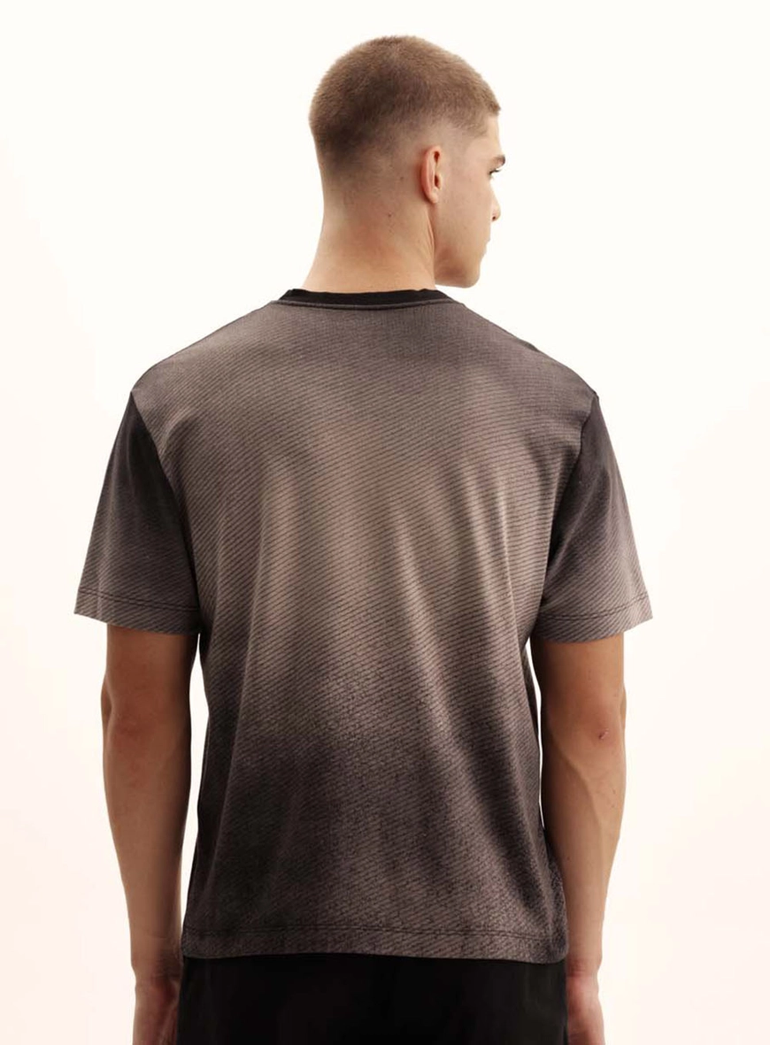 Camiseta Masculina Relaxed Suedine Strong Preto 4