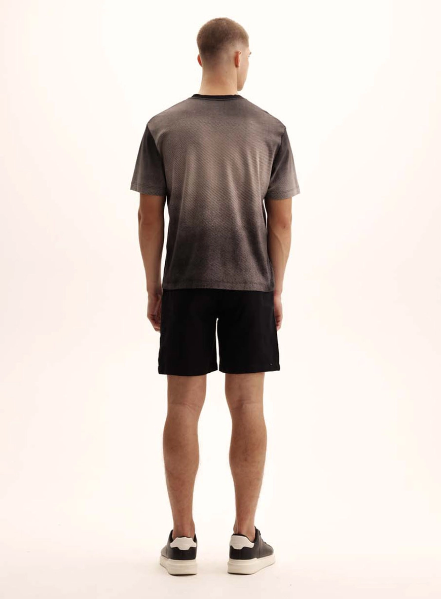 Camiseta Masculina Relaxed Suedine Strong Preto 5