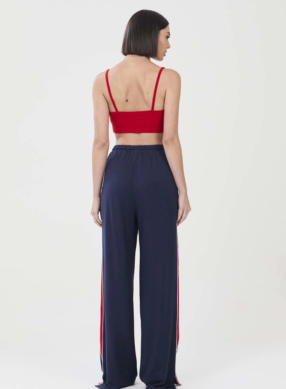 Top Small Com Detalhe Metal Alça Vermelho 4