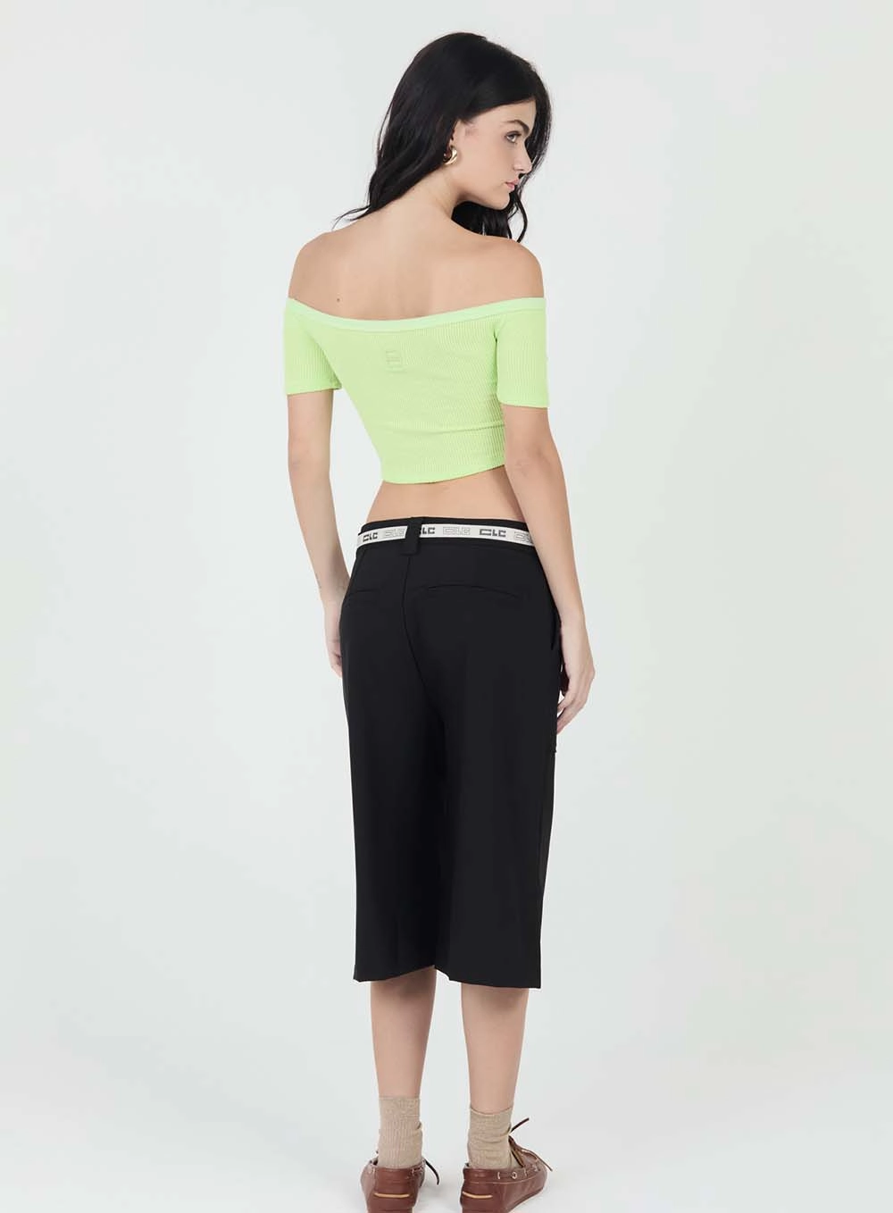 Top Slim Tricot Verde 4