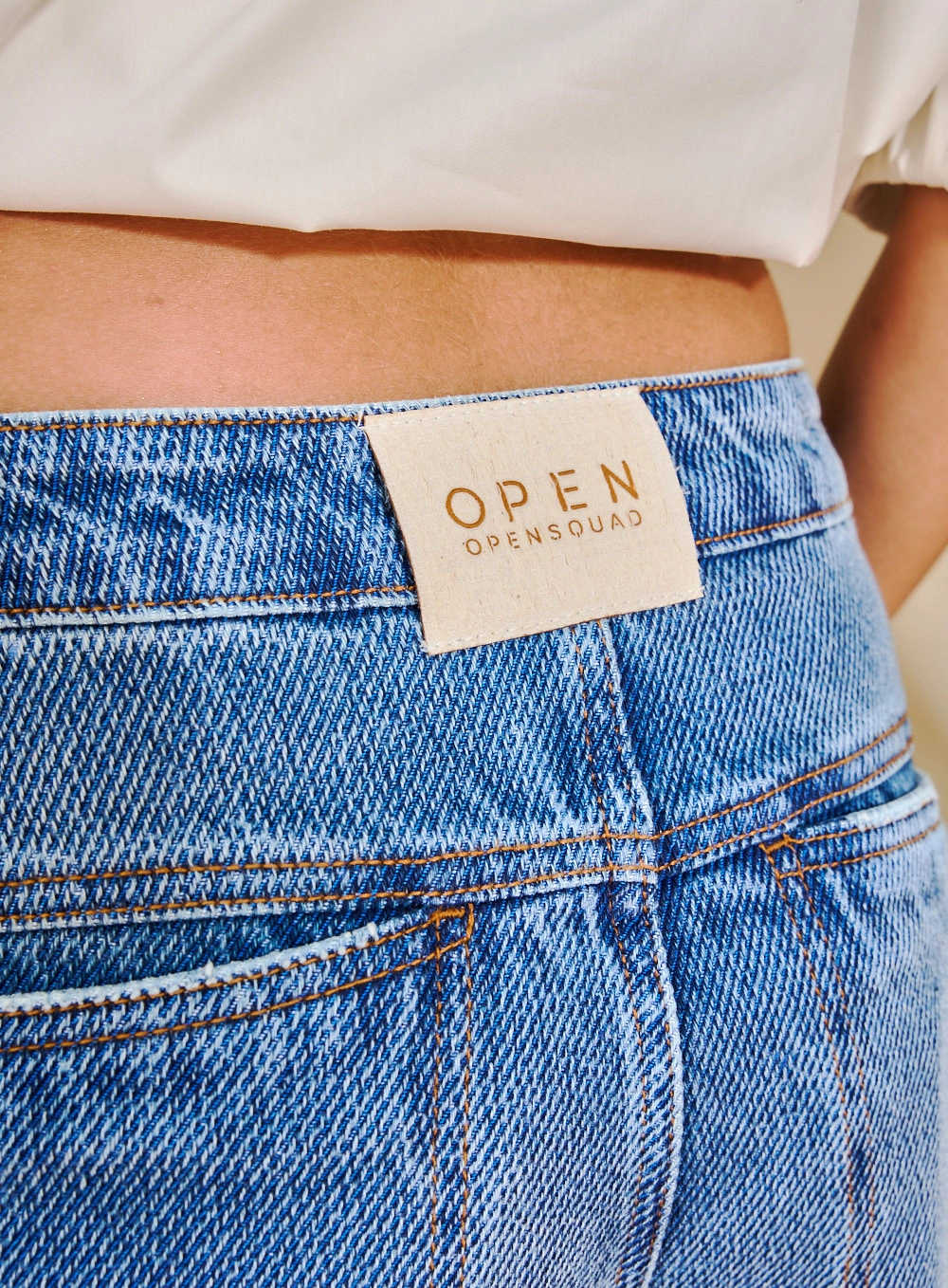 Calça Jeans Feminina Baggy Betina Índigo 2