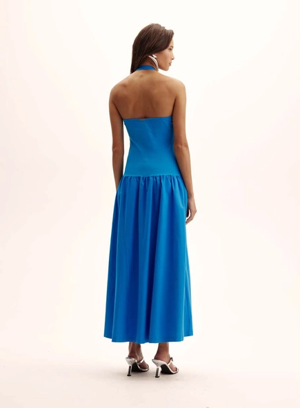 Vestido Alça Com Regulagem E Babado