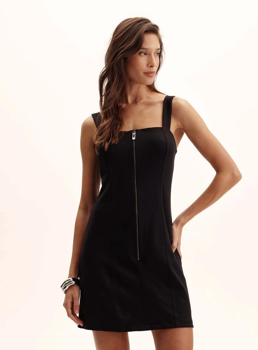 Vestido Small Fechamento Em Ziper Preto 2