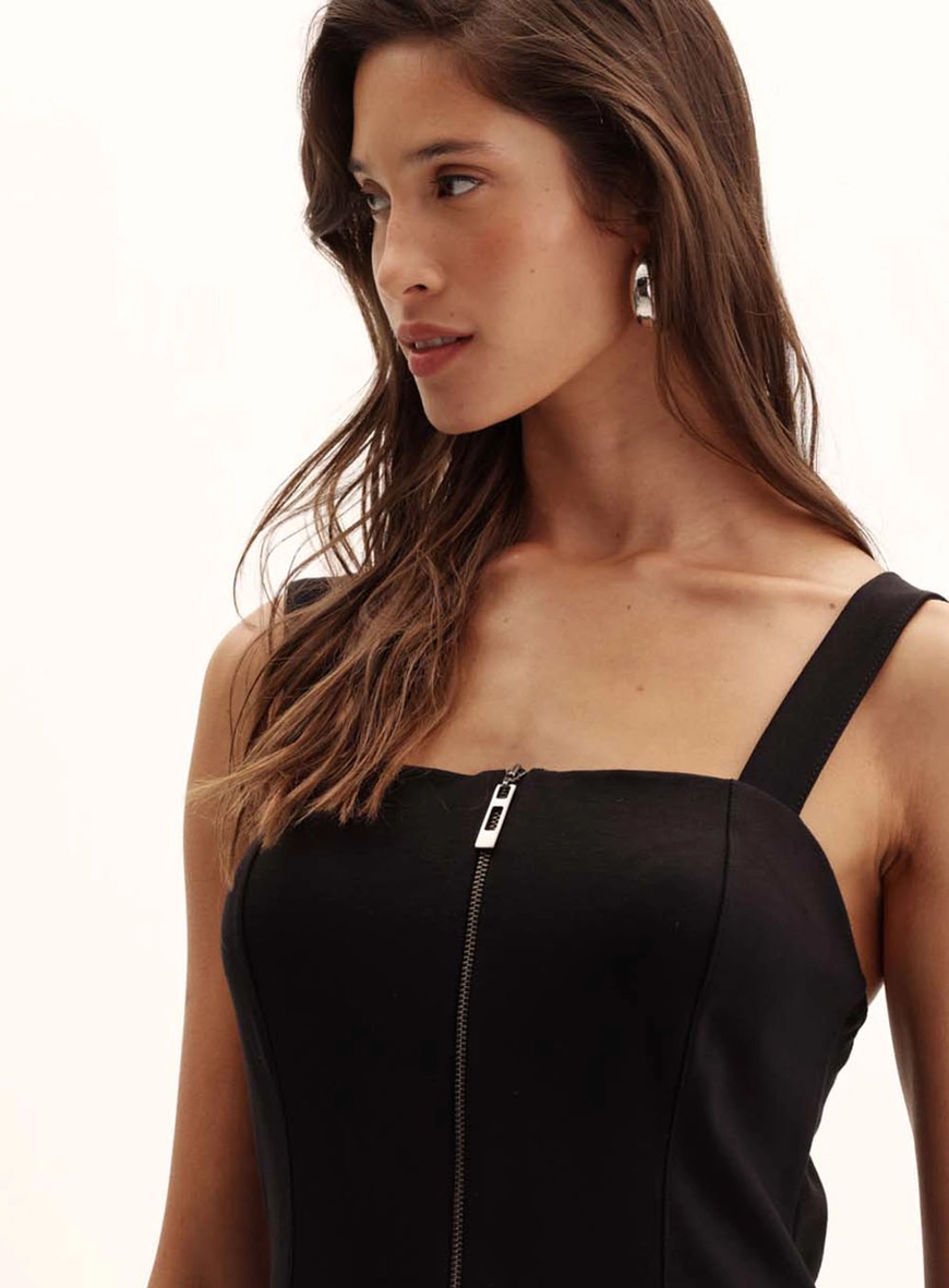 Vestido Small Fechamento Em Ziper Preto 3