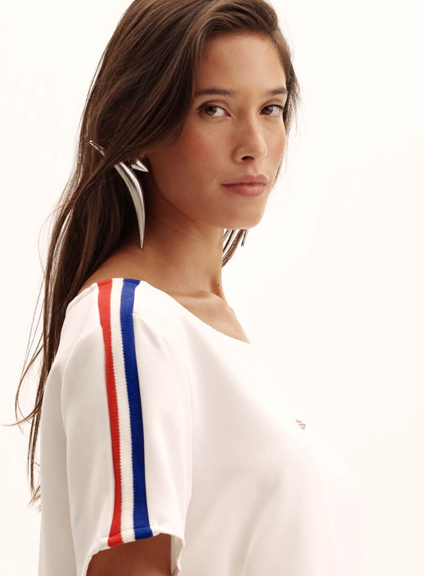 Vestido Comfort Gola Canoa Off Shell 5