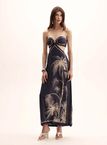 Vestido Seaside Breeze Longo Sem Mangas